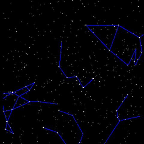 Hawaii constellation, 'Iwa bird constellation, cassiopeia, 'Iwa Keli'i, hokule'a, constellation, navigation, polynesian navigation, star lines, ka Lupe o Kawelo